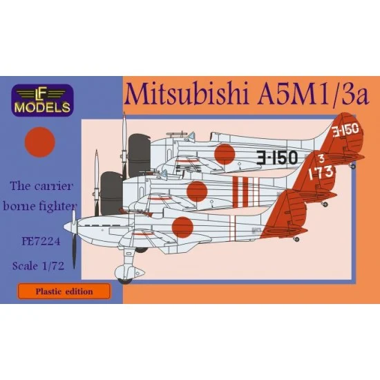 LF Models PE7224 1/72 Mitsubishi A5M1/3a Claude - Model Planes