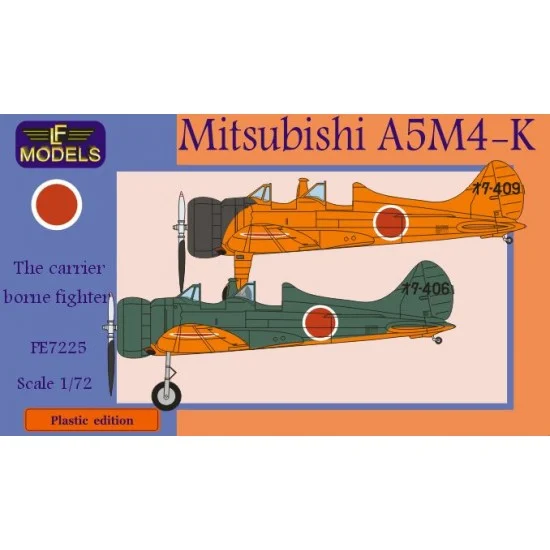 LF Models PE7225 1/72 Mitsubishi A5M2-K Claude Trainer