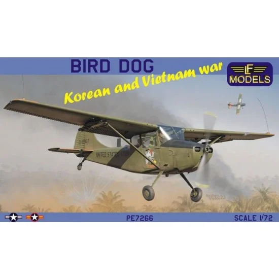 LF Models PE7266 1/72 Bird Dog (Korean and Vietnam war) - Model Planes