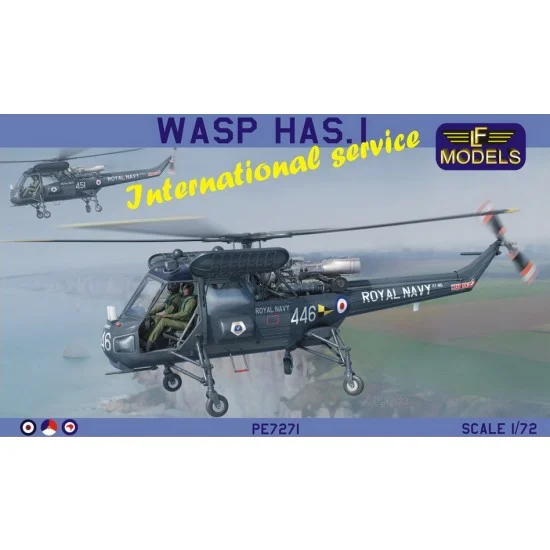 LF Models PE7271 1/72 Wasp HAS.1 International service - Model Planes