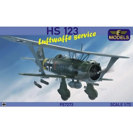 LF Models PE7273 1/72 Henschel HS 123 Luftwaffe service - Model Planes