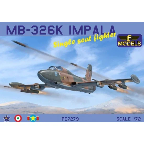 LF Models PE7279 1/72 SAAF/Italian/Zair AF MB-326K Impala