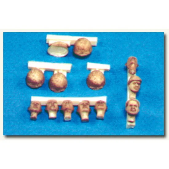 Legend Productions LF0040 1/35 US Heads Set (8 heads) - Model Figures