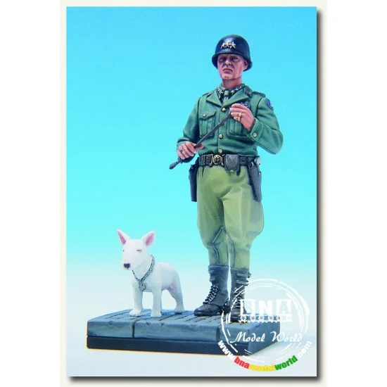 Legend Productions LF0086 1/35 US General George S. Patton & Willie with Base - Model Figures