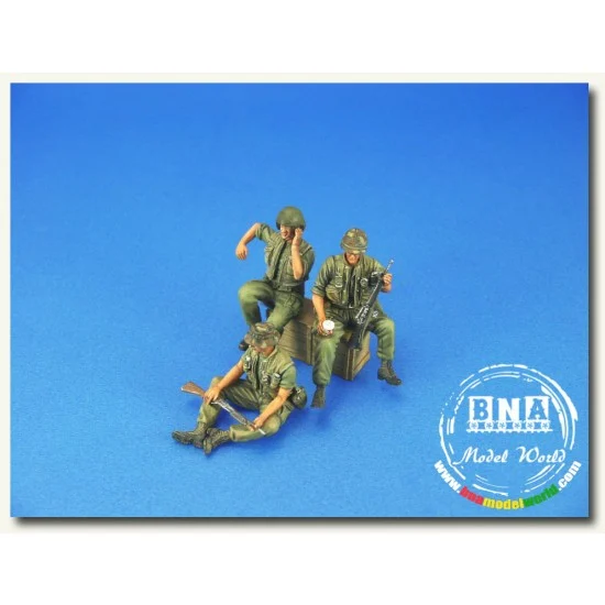 Legend Productions LF0107 1/35 US AFV Crew Set (Vietnam) - Model Figures