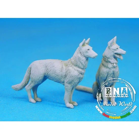 Legend Productions LF0121 1/35 K-9 Dogs Set (2 dogs, resin kit)