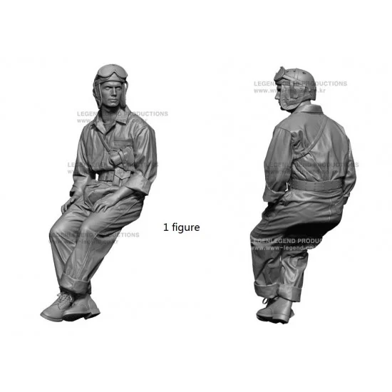 Legend Productions LF0143 1/35 WWII US Tank Loader (1 figure) - Model Figures