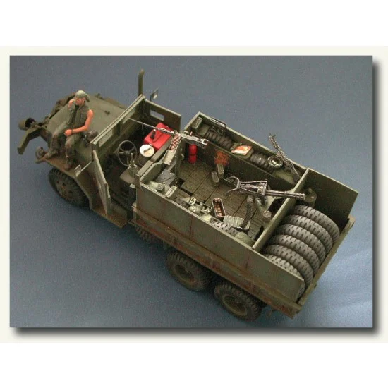 Legend Productions LF1034 1/35 Gun Truck Detail set for AFV Club kit M60 - Military Vehicles & Tanks