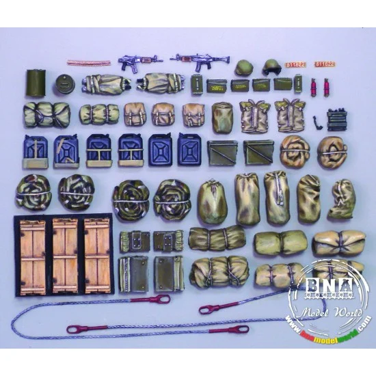 Legend Productions LF1054 1/35 IDF Tank Accessory set - Military Vehicles & Tanks