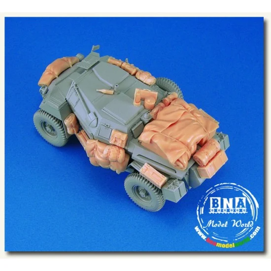Legend Productions LF1158 1/35 Humber Scout Car Stowage Set for Bronco kit - Military Vehicles & Tanks