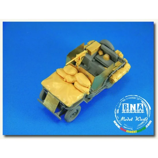 Legend Productions LF1188 1/35 US Army Willys MB Jeep Applique Armour Set - Military Vehicles & Tanks