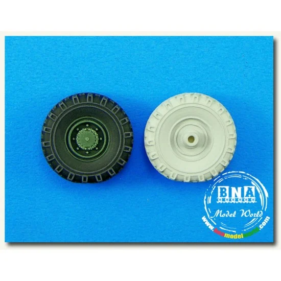 Legend Productions LF1198 1/35 Australian Light Armoured Vehicle ASLAV-25 Wheels Set (Sagged Tyres)