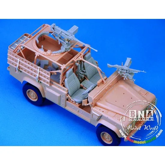 Legend Productions LF1230 1/35 Land Rover Defender XD Wolf WMIK Detail Set for HobbyBoss kit - Military Vehicles & Tanks