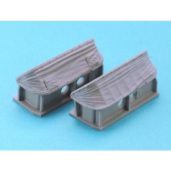Legend Productions LF1310 1/35 Leopard 1A5/C2 Mantlet Covers Set for Takom #2004 kit (2 Resin parts) - Military Vehicles & Tanks