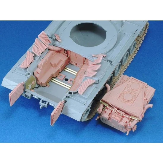Legend Productions LF1344 1/35 AVDS-1790 Engine and Compartment Set II for Dragon M48/M60 kit (Resin+PE)