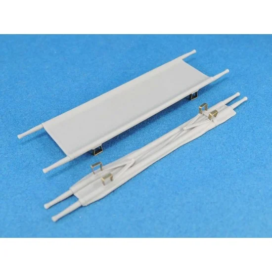 Legend Productions LF1416 1/35 WWII US Stretcher set (Unfoldedx2/Foldedx2) - Scenics & Diorama