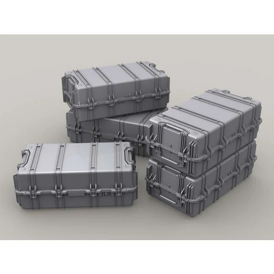 Legend Productions LF1438 1/35 Multipurpose 1780 Transport Case set (Closed 5pcs) - Military Vehicles & Tanks