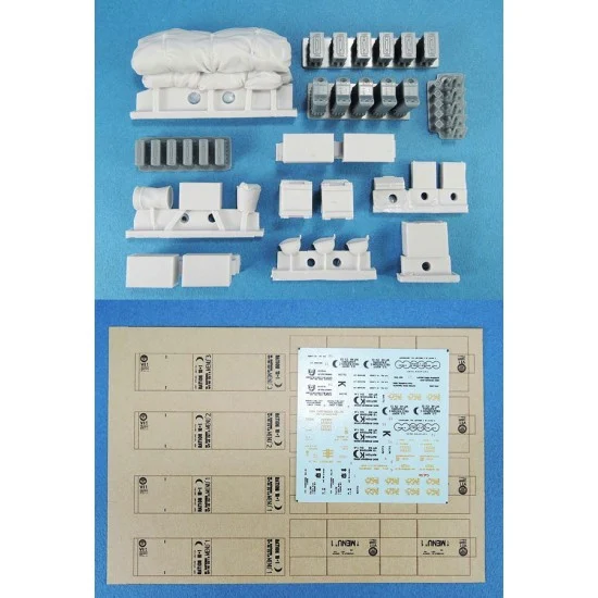 Legend Productions LF1447 1/35 M4A3 Engine Deck Stowage set - Military Vehicles & Tanks