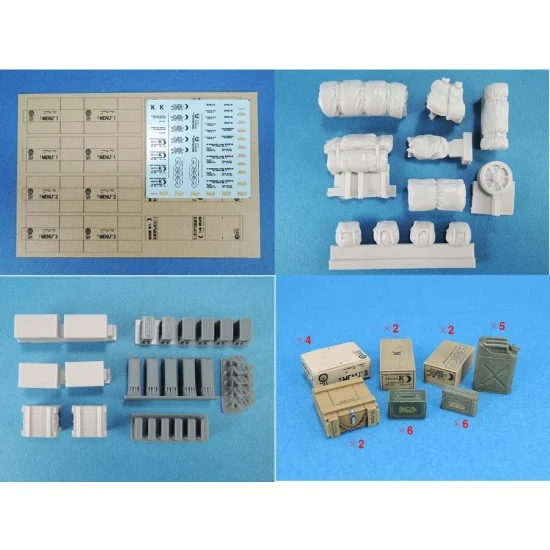 Legend Productions LF1448 1/35 M36 TD Stowage set - Military Vehicles & Tanks