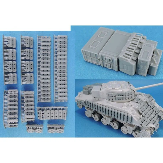 Legend Productions 1452 1/35 Track Armour Set for Firefly I - Early Churchill Tracks
