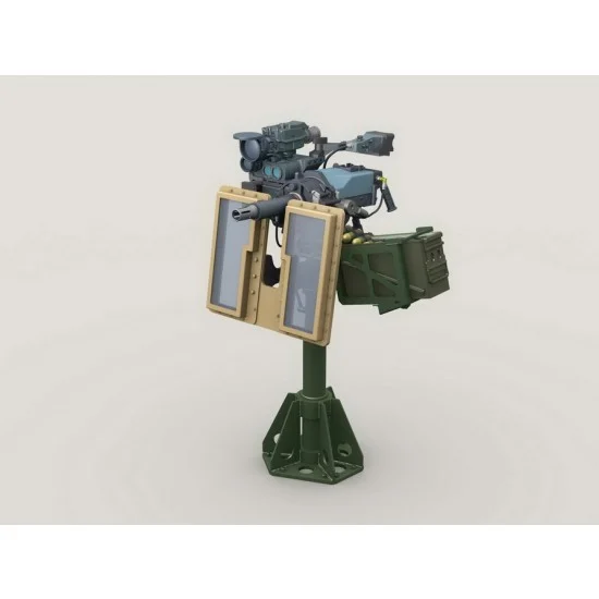 Legend Productions LF3D072 1/35 MK47 40mm AGL w/AN/PWG-1 Sight on HG Pedestal Mount w/Transparent Gun Shield