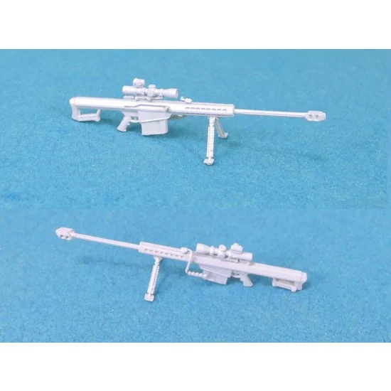 Legend Productions LF3D075 1/35 Barrett M107 Sniper Rifle set (2 Bodies and Accessories) - Model Figures
