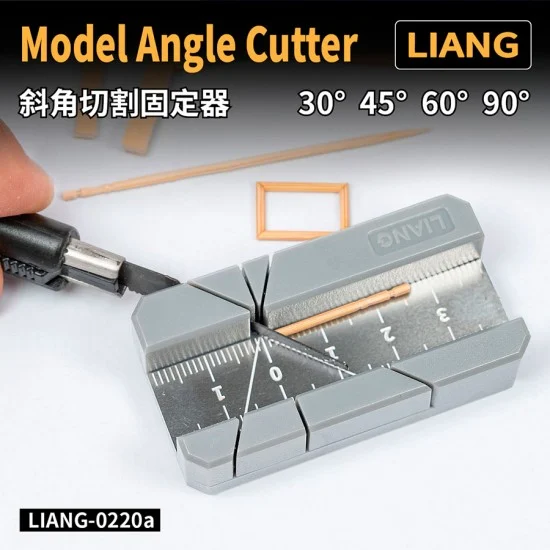Liang Model LIANG-0220a Model Angle Cutting Holder 30/45/60/90 degrees