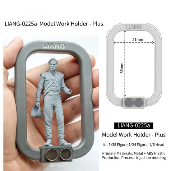 Liang Model 0225a Model Work Holder-Plus (85mm x 51mm)