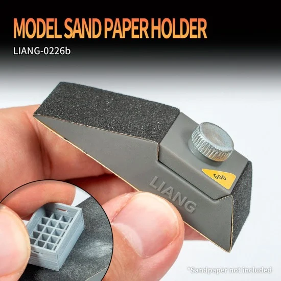 Liang Model LIANG-0226b Model Sand Paper Holder B