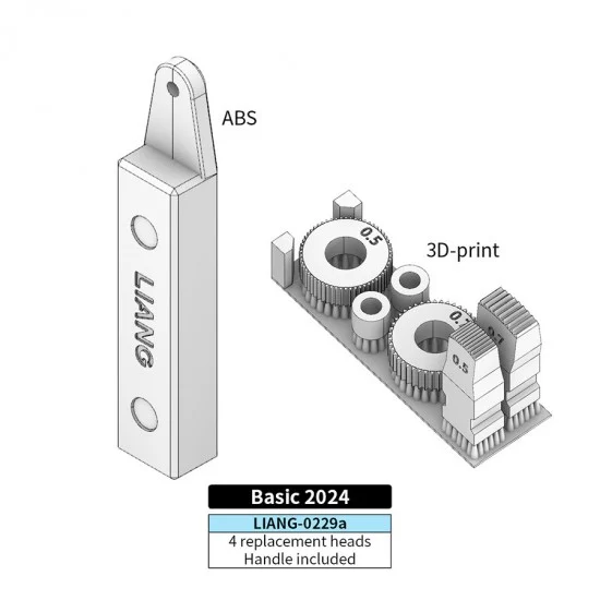 Liang Model LIANG-0229a 1/35 1/48 1/72 Stamp Tools for Zimmerit Coat (Basic)