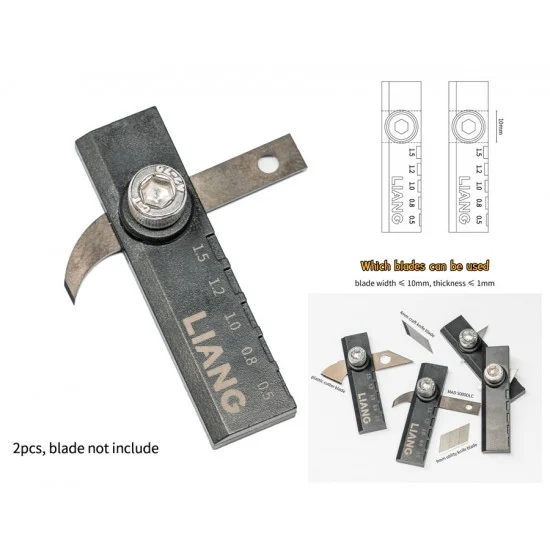 Liang Model LIANG-0237 Line Carving Guid (2pcs)