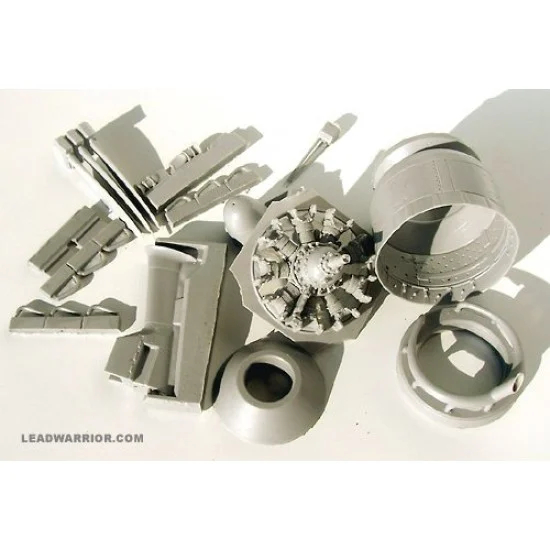 Lead Warrior 48002 1/48 Heinkel He-115 BMW-132K Engine with Closed Cowling for Special Hobby kit