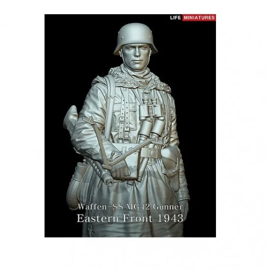 Life Miniatures 35003 1/35 Waffen-SS MG42 Gunner, Eastern Front 1943