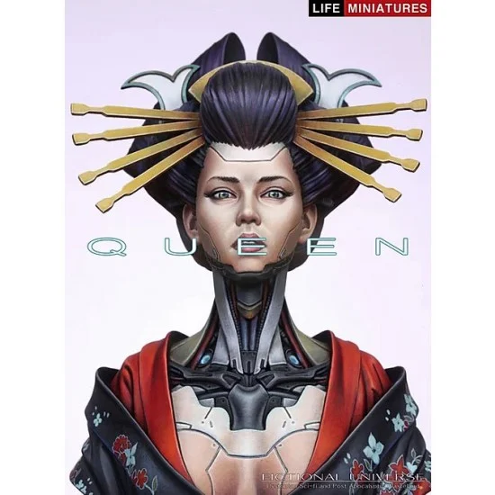 Life Miniatures FUB003 1/10 Queen Resin Bust - Model Figures