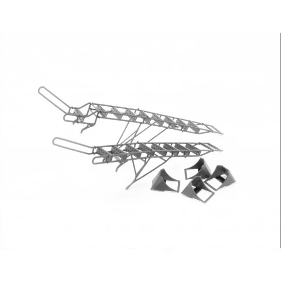 LP Models 72036 1/72 Sukhoi Su-27UB Ladder Early & Chocks set