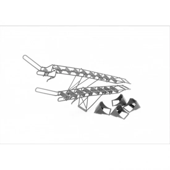 LP Models 72039 1/72 Sukhoi Su-27UB Ladder Late & Chocks set