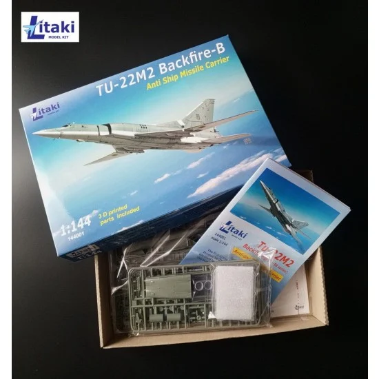 Litaki 144001 1/144 Tu-22M2 Backfire-B Anti Ship Missile Carrier