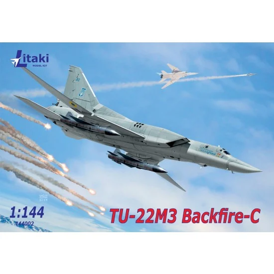 Litaki 144002 1/144 Tupolev Tu-22M3 Backfire-C Long-Range Missile Carrier