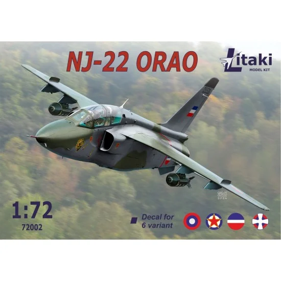 Litaki 72002 1/72 Soko NJ-22 Orao Attack Aircraft