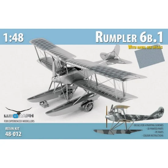 LUKGRAPH 48-12 1/48 Rumpler 6B1 Floatplane Fighter