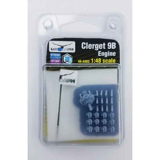 LUKGRAPH 48-A002 1/48 Clerget B9 Engine