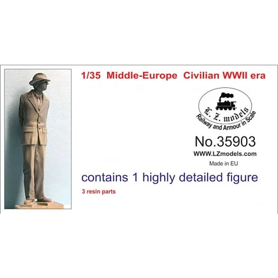 LZ Models 35903 1/35 WWII Middle-Europe Civilian (1 Figure)