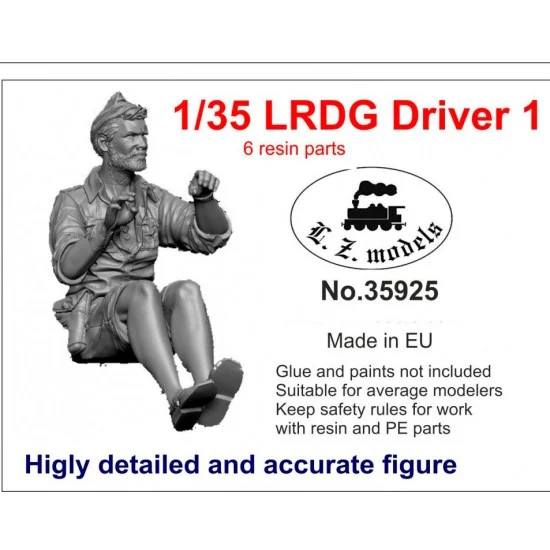LZ Models 35925 1/35 LRDG Crew Vol.1 - Driver