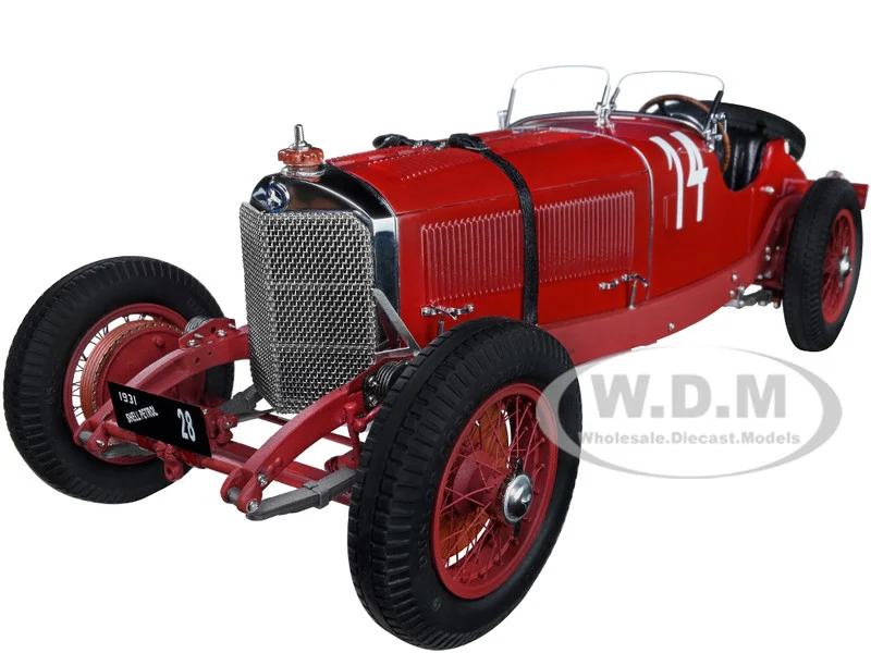 Mercedes Benz SSK #14 Carlos Zatuszek Argentinean Autumn Race (1931) 1/18 Diecast Model Car by CMC - Mercedes Models