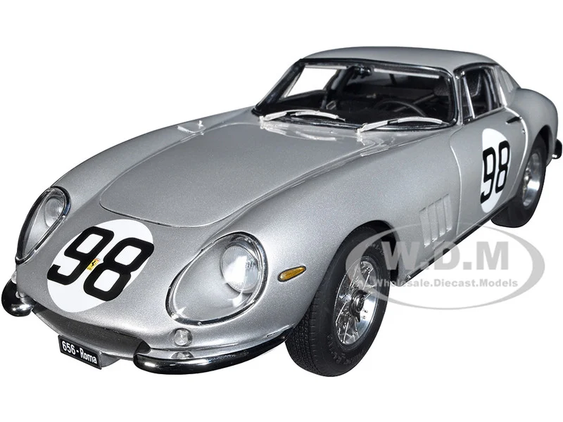 Ferrari 275 GTB/C #98 Renzo Sinibaldi - Maurizio Grana "500 km of Mugello" (1966) Limited Edition to 1000 pieces Worldwide 1/18 Diecast Model Car by CMC