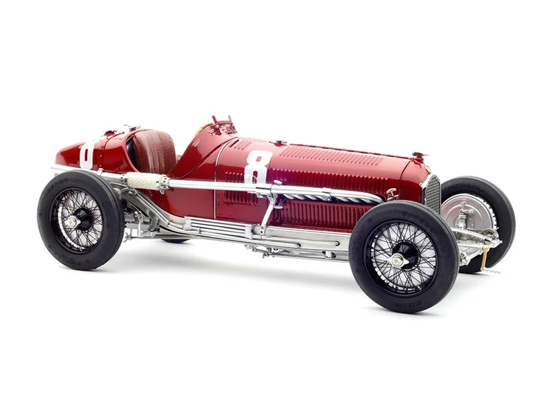 Alfa Romeo Tipo B (P3) #8 Tazio Nuvolari Winner "Italian Grand Prix" (1932) 1/18 Diecast Model Car by CMC - Alfa Romeo Models