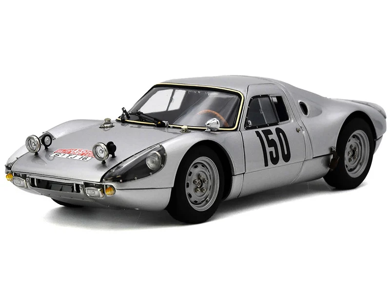 Porsche 904 Carrera GTS #150 Eugen Bohringer - Rolf Wutherich 2nd Place "Rallye Monte Carlo" (1965) Limited Edition to 1500 pieces Worldwide 1/18 Diecast Model Car by CMC