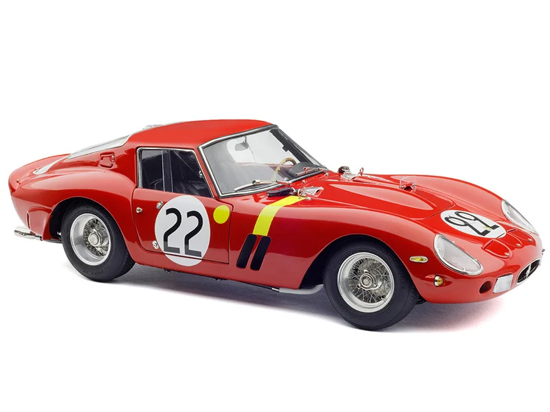 Ferrari 250 GTO #22 "Elde" - "Beurlys" 3rd Place "24 Hours of Le Mans" (1962) Limited Edition to 2200 pieces Worldwide 1/18 Diecast Model Car by CMC