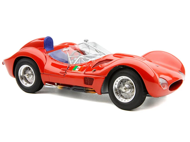 Maserati Tipo 60 "Birdcage" Red "Goodwood Revival 2008 - Nick Mason" Limited Edition to 1000 pieces Worldwide 1/18 Diecast Model Car by CMC