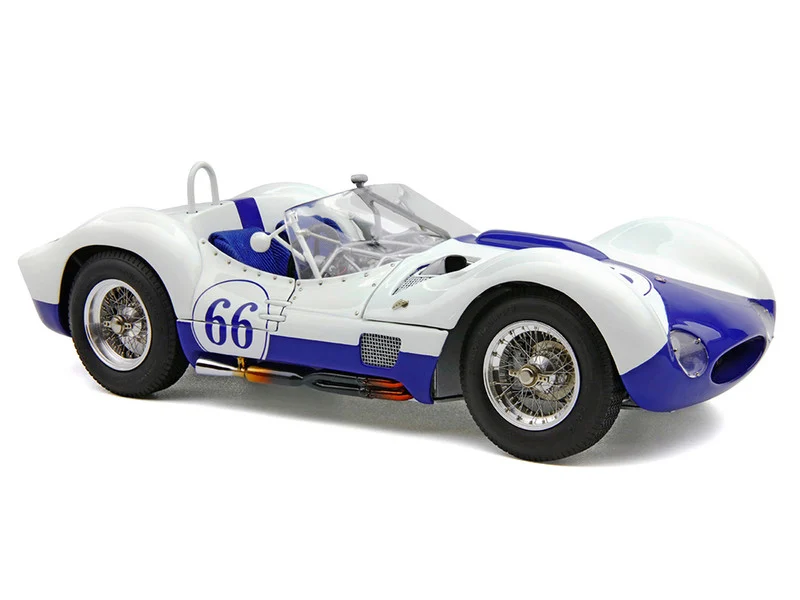 Maserati Tipo 61 "Birdcage" #66 Jim Hall Winner "SCCA Continental Divide Race" (1960) Limited Edition to 1000 pieces Worldwide 1/18 Diecast Model Car by CMC - Maserati Models